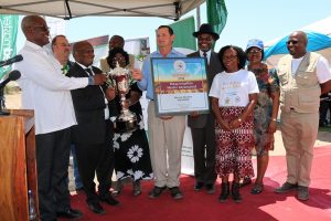 Marnus Strydom, Manager of the Mashare Irrigation Project in the Kavango-East region